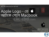 Apple Logo - তে আটকে গেলে Macbook