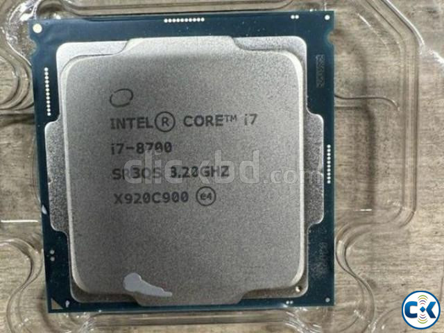 Core i7 8th Gen - i7-8700 3.2 GHz 4.6 Turbo Fixed Price large image 1