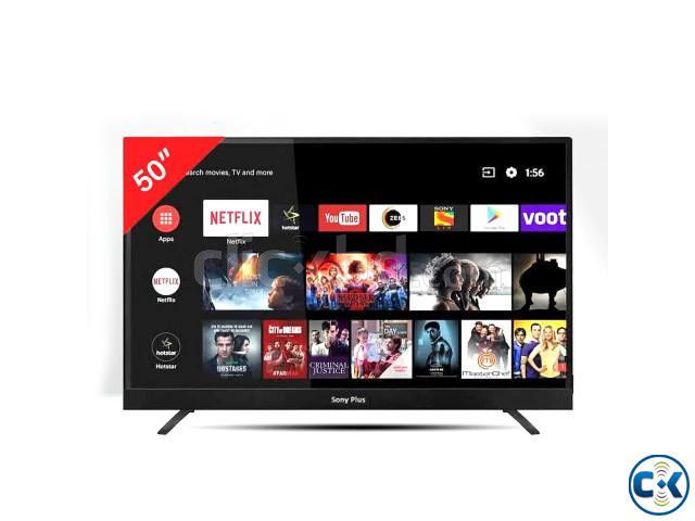 50 Voice Control Smart Android 4K LED TV large image 0