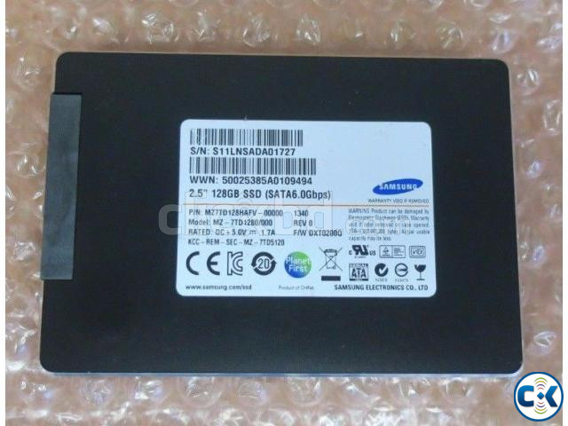 Genuine SSD Samsung 128 GB With Warranty 1 Year large image 3