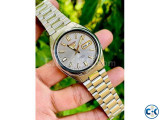Gorgeous SEIKO 5 Posh SNXS75 Sunburst Gray Automatic Watch