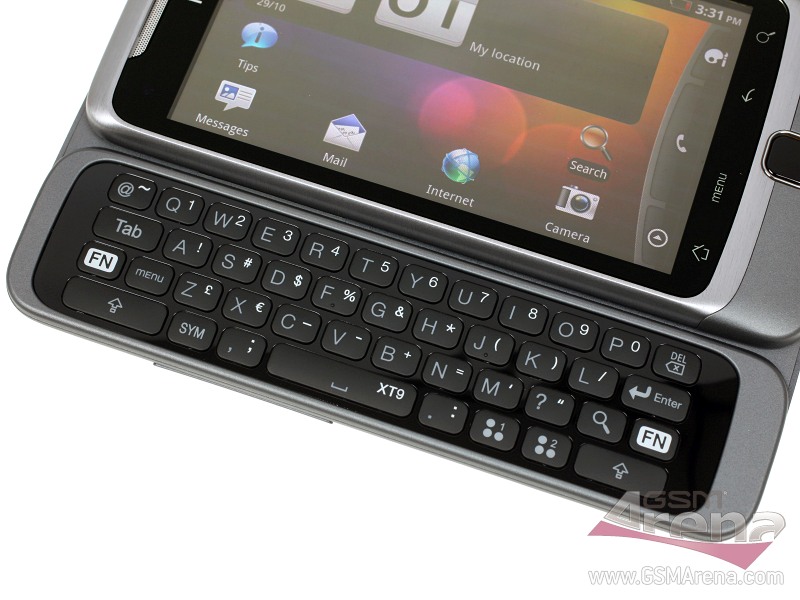 HTC Desire Z With Full QWERTY keyboard large image 0