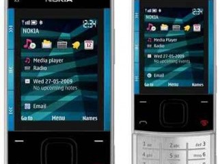 Nokia X3-00 Blue And Sliver Exchange Offer