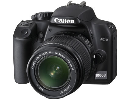 Canon 1000 D with 18-55 IS large image 0