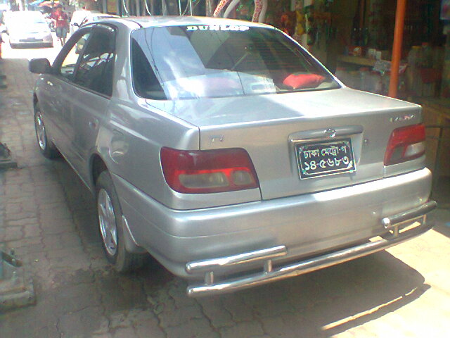 Toyora Carina TI 98 model 2001 reg 60l CNG Silver large image 0