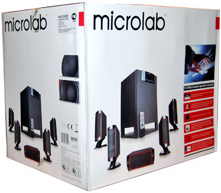 Microlab X15 5.1 Speaker System 13 Days Used large image 0