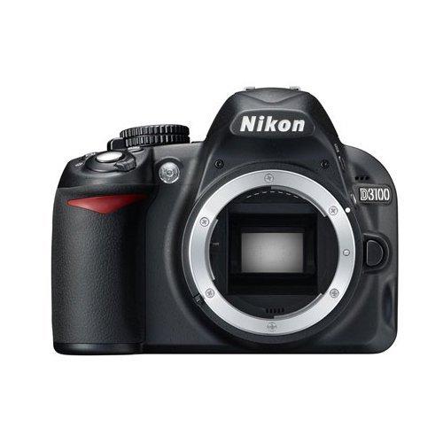 Nikon D3100 Black SLR Digital Camera Kit w 18-55m large image 0