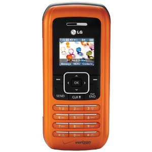 LG VX9900 Env Orange CDMA Cell Phone locked  large image 1