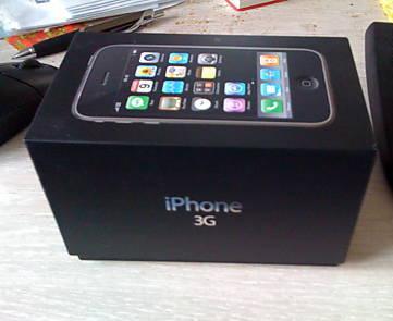 iPhone 3G 8GB Black large image 1