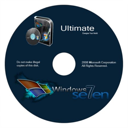 Cracked Windows Se7en DVD large image 0