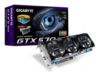 Gigabyte GTX 570 Windforce3 OC Edition 1.2GB GDDR5