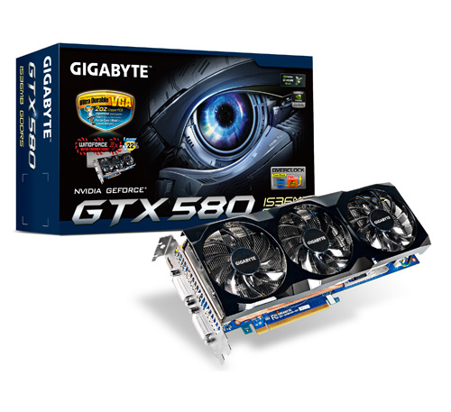 Gigabyte GTX 580 Windforce Edition 1.5GB GDDR5 large image 0