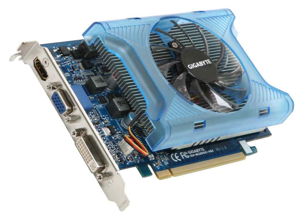 PCI EXPRESS 1 GB NVIDIA GEFORCE GT220 free games large image 0