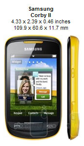 Samsung Corby-II GT-S3850 large image 0