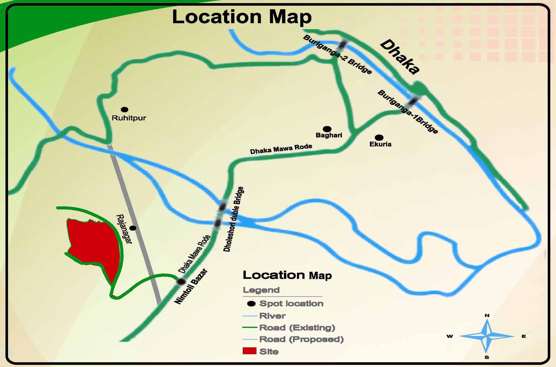 Land plot for sale for Bagan bari resort banglo large image 0