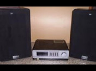 A 240 WATT STEREO SOUND SYSTEM FOR SALE