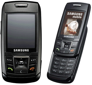 Samsung-E250 Sliding Black. Camera. large image 0