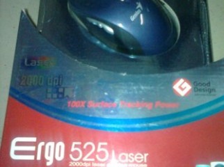 New GENIUS Ergo 525 laser gaming mouse