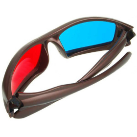 Red Blue 3D Dimensional 3 D Glasses large image 1