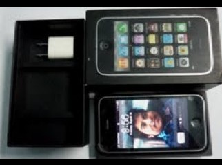 I-Phone 3GS Black Made in California USA.