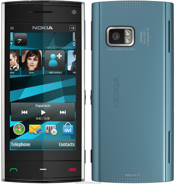 Nokia X6 - 8GB - Free home delivery to anywhere in Banglades large image 1