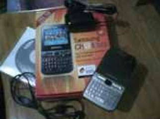 samsung dual.chat322 with box and all