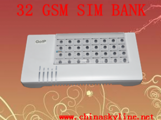 32 GSM SIM cards REMOTE CONTROL for GSM VOIP GATEWAY