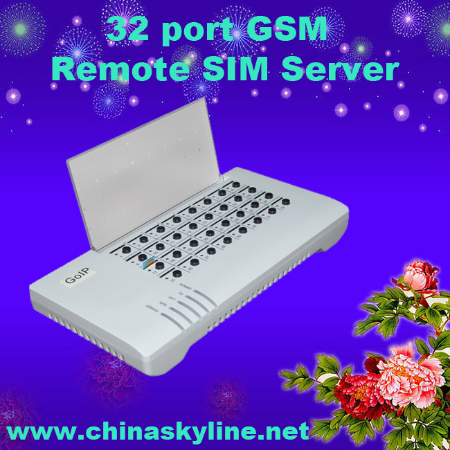 gsm remote sim bank 32 slot large image 0