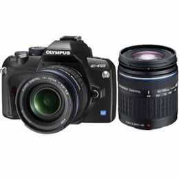 Olympus E-450 Digital SLR Camera With 14-42mm Lens All acs  large image 1