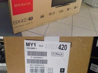 SONY BRAVIA BX420 40 LCD TV 2011 MODEL SONY BRAVIA
