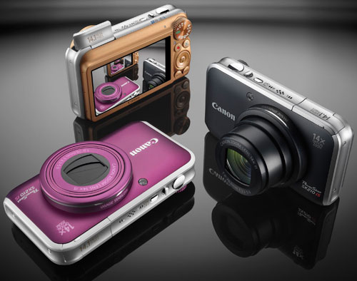 Canon PowerShot SX210IS 14.1 MP Digital Camera with 14xzoom large image 0