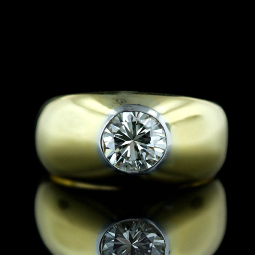DIAMOND RING FOR MEN IN 18K GOLD from BELJIUM very RARE | ClickBD ...