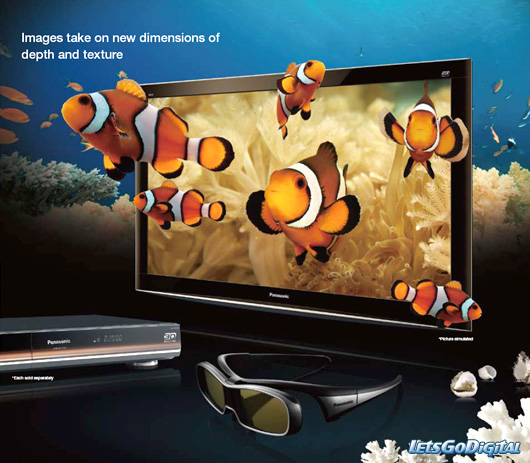 Panasonic 42 SLIM LCD TV. Full HD 1080p large image 0