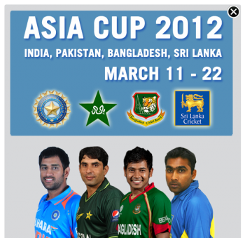 Asia Cup Tickets at negotiable and low cost large image 0
