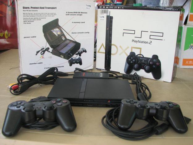 Sony Play Station 2 slim with all accessories 01684847865 large image 0