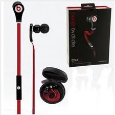 With Mic Monster Beats Tour Dr. Dre Earphone Headphone large image 0