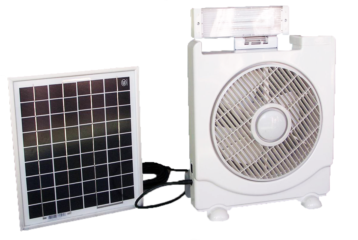 Solar FAN with complete system large image 0