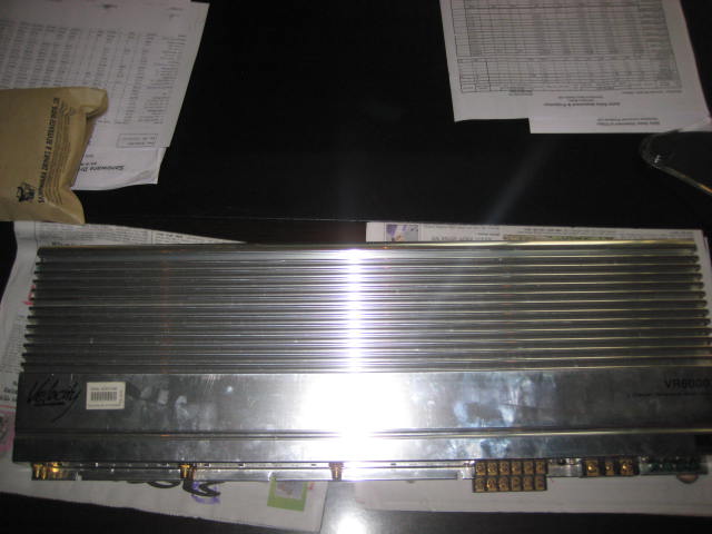 Velocity VR6000 6 chanel reference amplifier large image 0