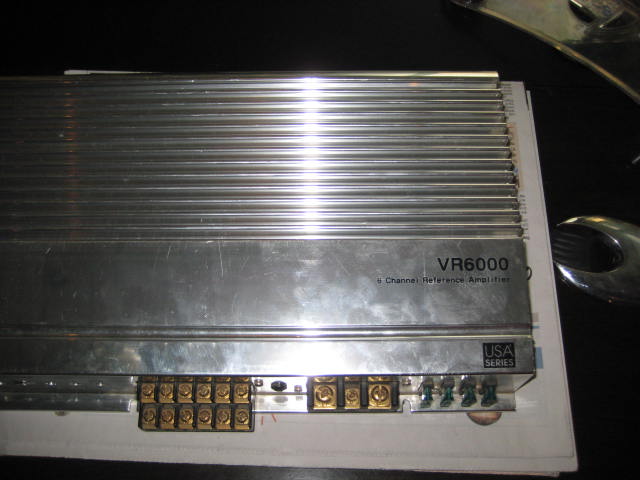 Velocity VR6000 6 chanel reference amplifier large image 1