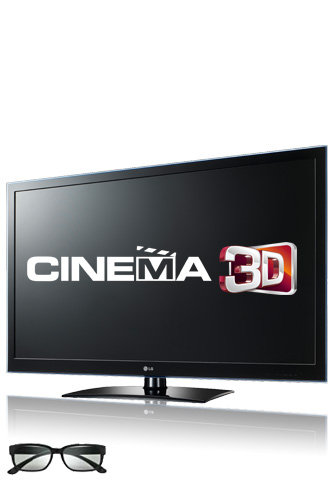 LG 42 Full HD 3D LED TV 4Pcs 3D Glass Free  large image 0