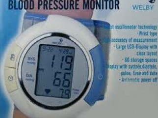 welby wrist blood pressure monitor