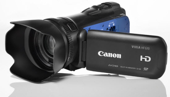 Canon VIXIA HF G10 Camcorder - 1080p - 2.37 MP large image 0