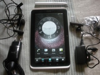 HTC FLYER TAB with BLUETOOTH HEADSET PEN Original charger