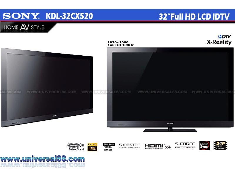 SONY BRAVIA CX520 40 INCH LCD TV large image 0