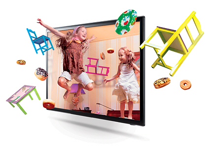SAMSUNG SLIM LED 3D INTERNET TV NEW MODEL UA40 ES 6220 R large image 2