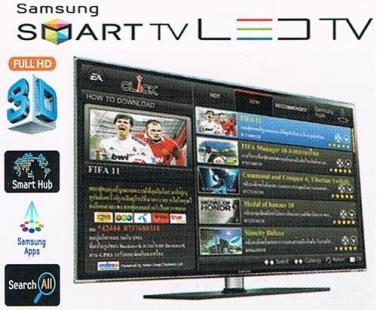 40 SAMSUNG 3D SMART LED TV MODEL D6600 large image 0
