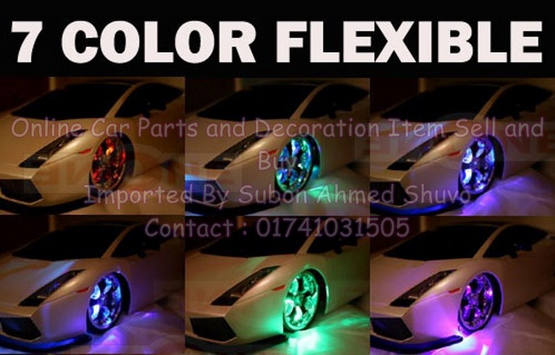 LED WHEEL WELL UNDERCAR BODY flexi WATERPROOF 7 COLORS large image 0