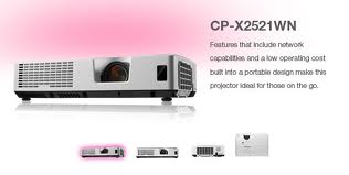 Hitachi CP-X2521WN 2700 Lumens Multimedia Projector large image 0