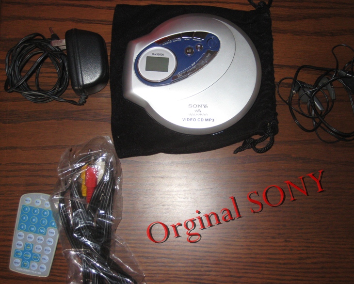Orginal SONY MP3 CD VCD player large image 0