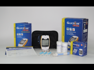 GLUCOLAB-glucose test meter.....